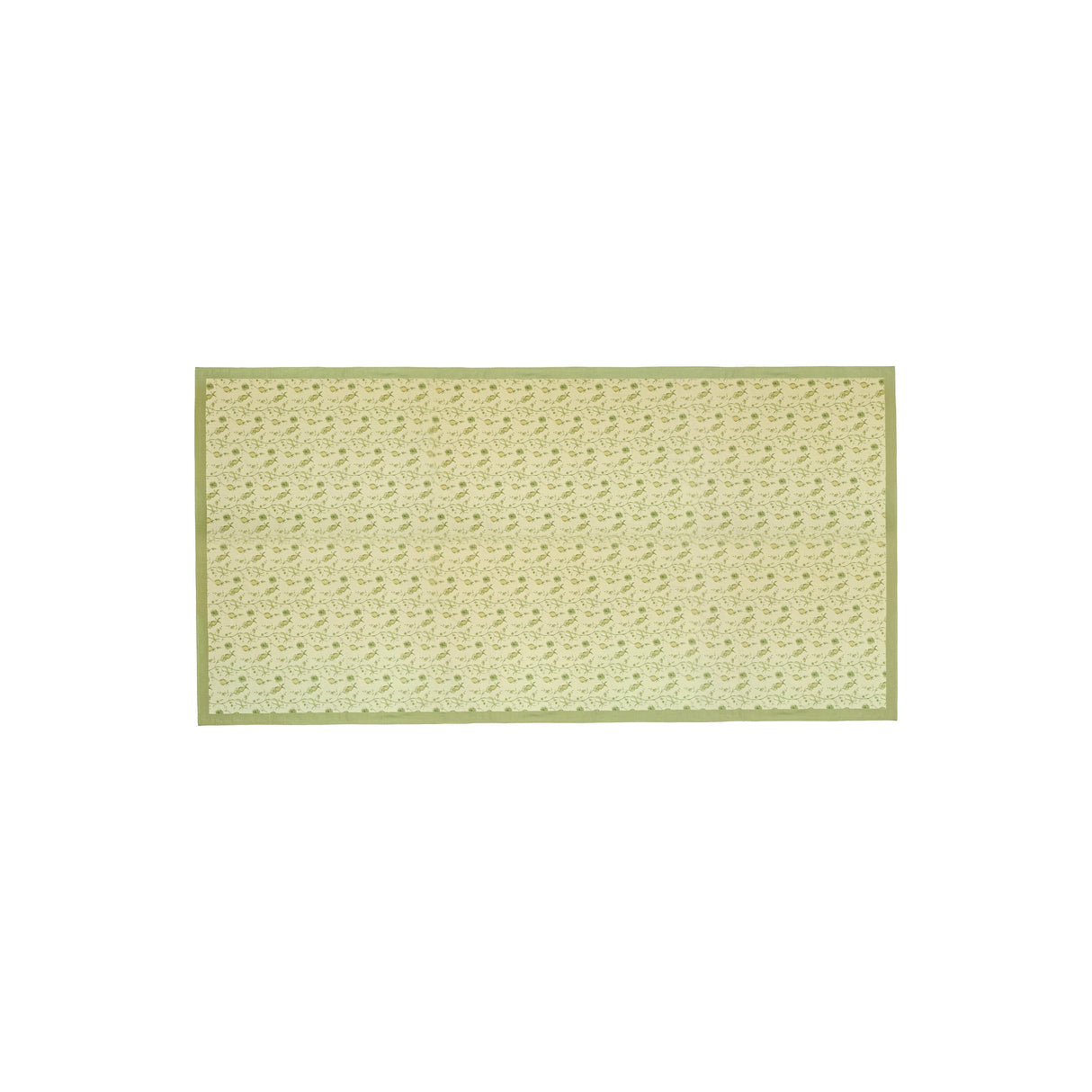 TOV Dolce Olive Green Natural Cotton Table Cloth 70x140"