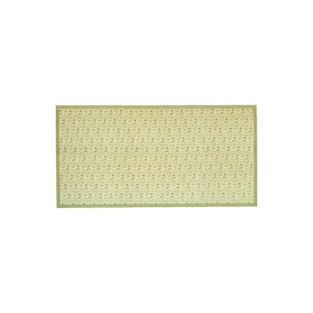 TOV Dolce Olive Green Natural Cotton Table Cloth 70x140"