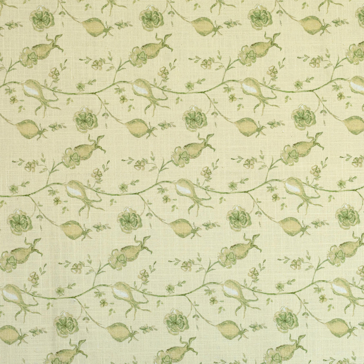 TOV Dolce Olive Green Natural Cotton Table Cloth 70x160"