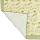 TOV Dolce Olive Green Natural Cotton Table Cloth 70x160"