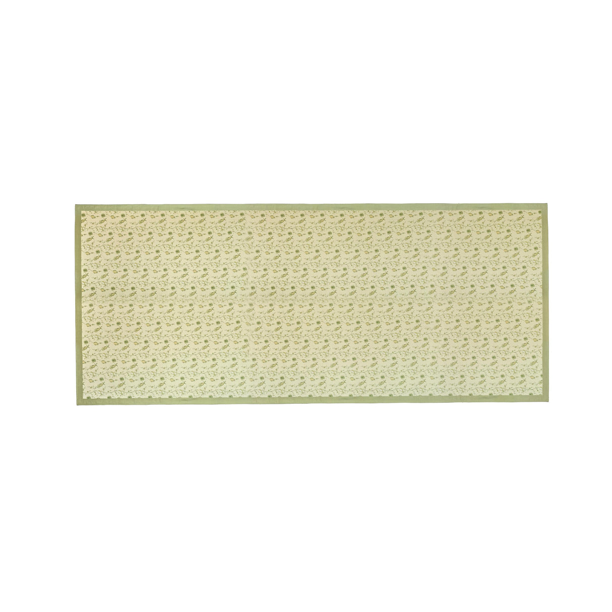 TOV Dolce Olive Green Natural Cotton Table Cloth 70x160"
