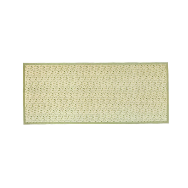 TOV Dolce Olive Green Natural Cotton Table Cloth 70x160"