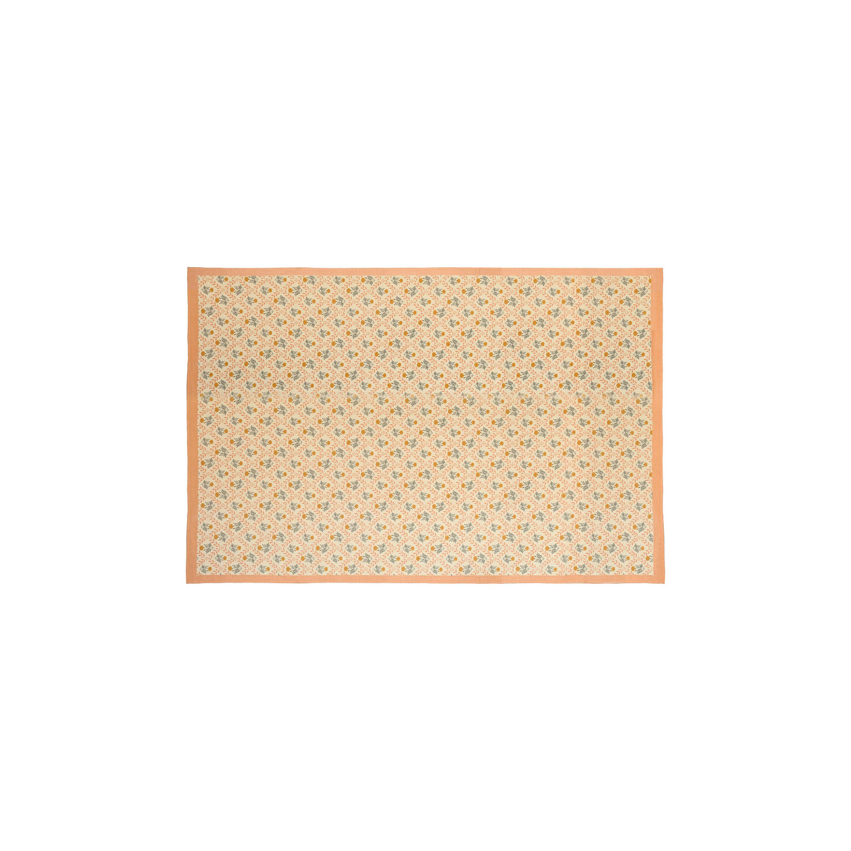 TOV Dolce Blush Pink Natural Cotton Table Cloth 70x120"