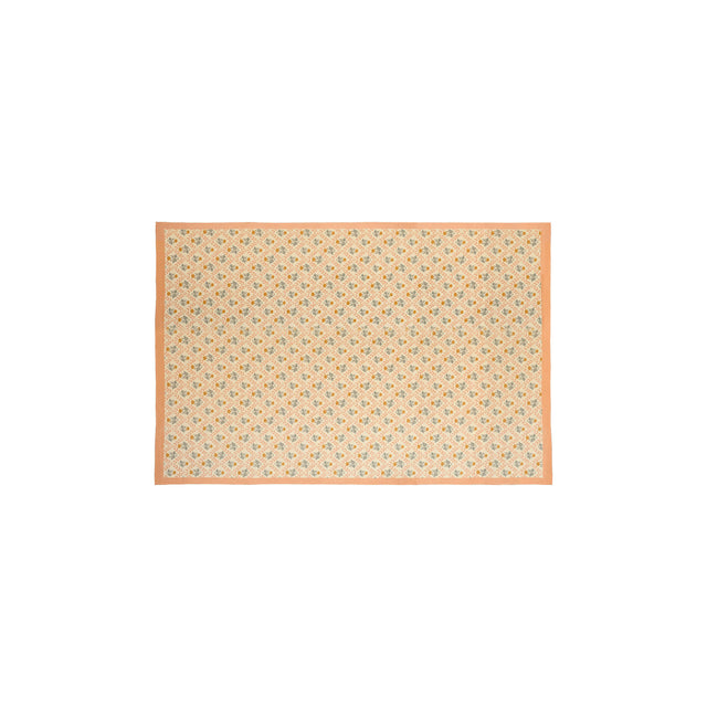 TOV Dolce Blush Pink Natural Cotton Table Cloth 70x120"