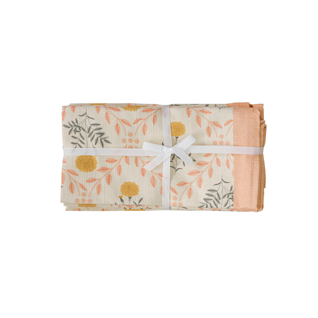 TOV Dolce Blush Pink Natural Cotton Napkin (Set of 4)