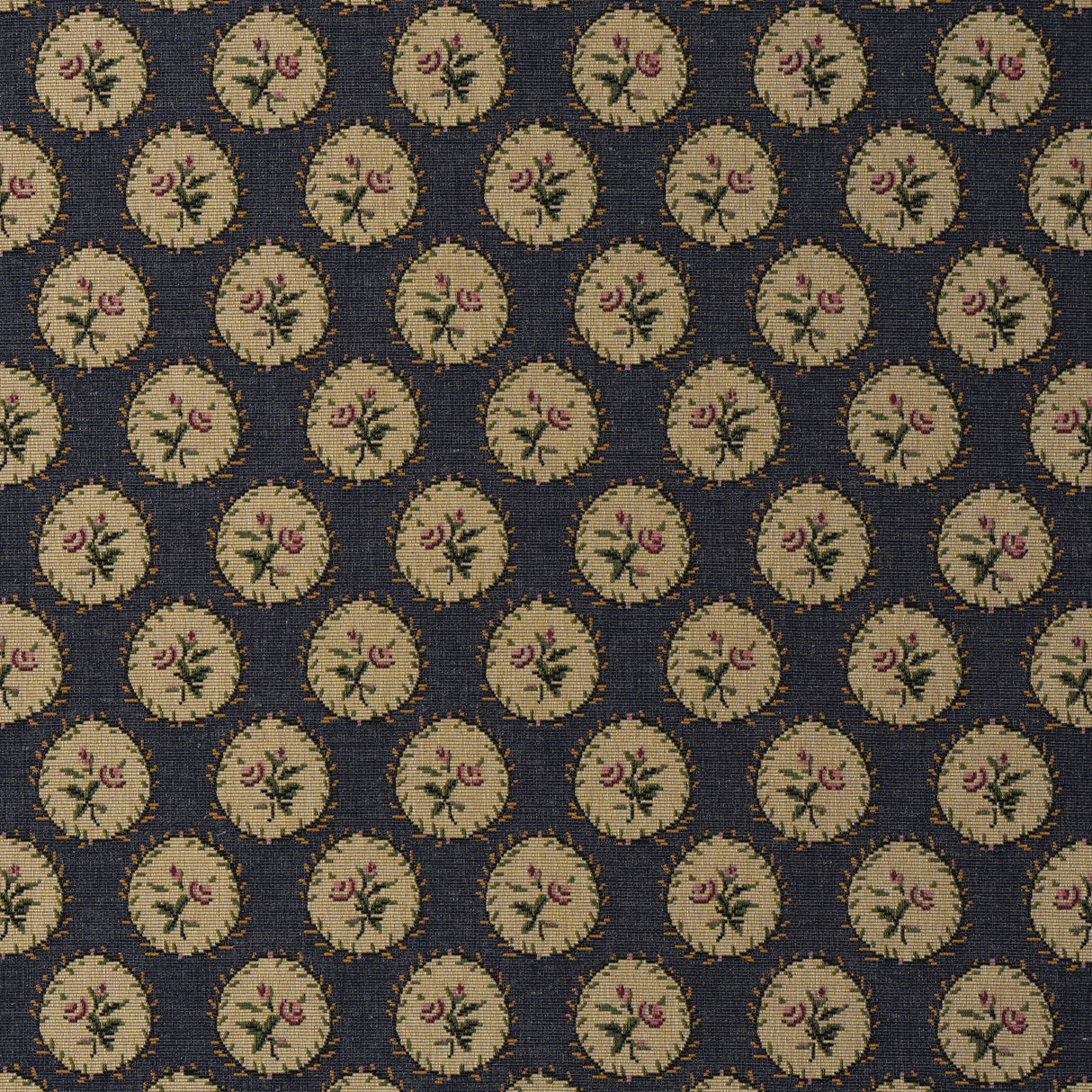 Andrew Martin BOBBIN INDIGO Upholstery Fabric