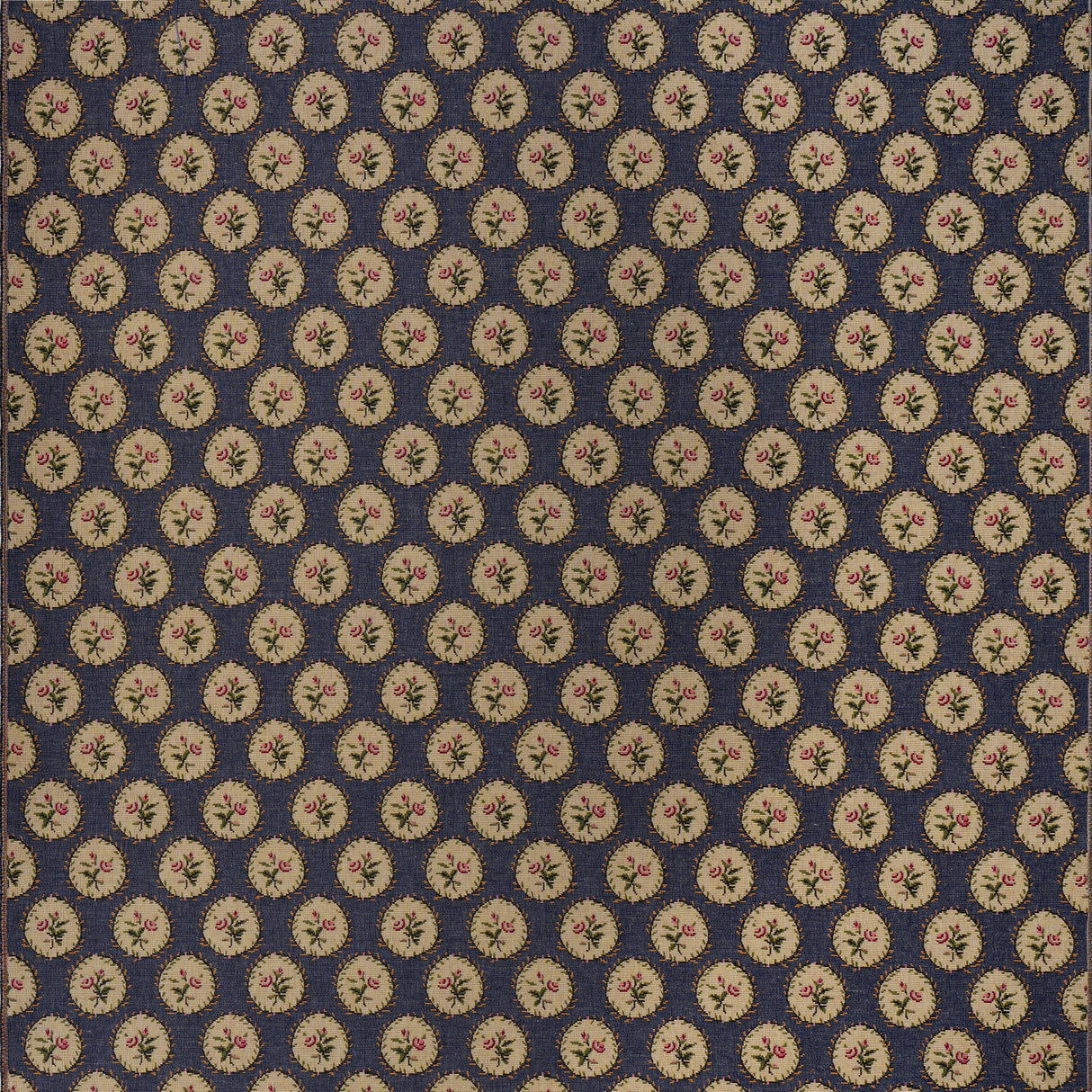 Andrew Martin BOBBIN INDIGO Upholstery Fabric