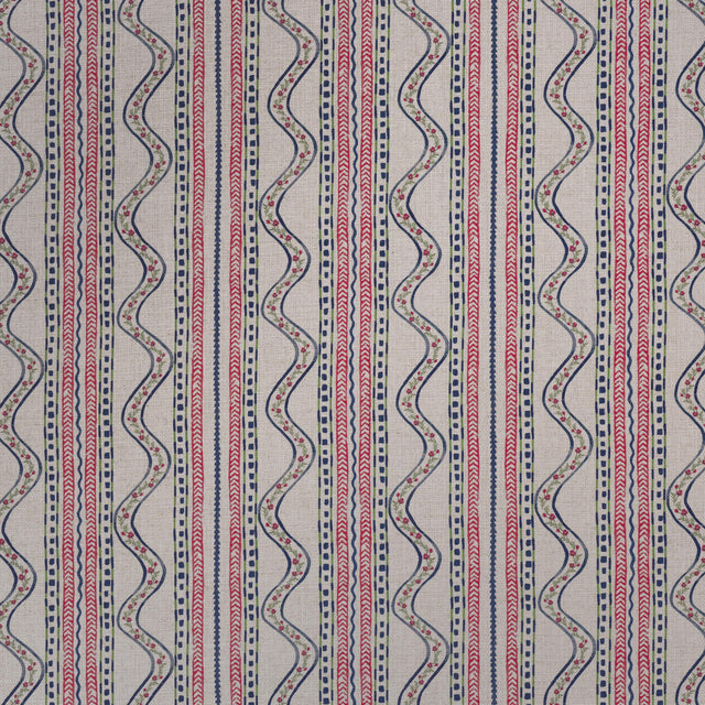 Andrew Martin FLOW PINK Fabric