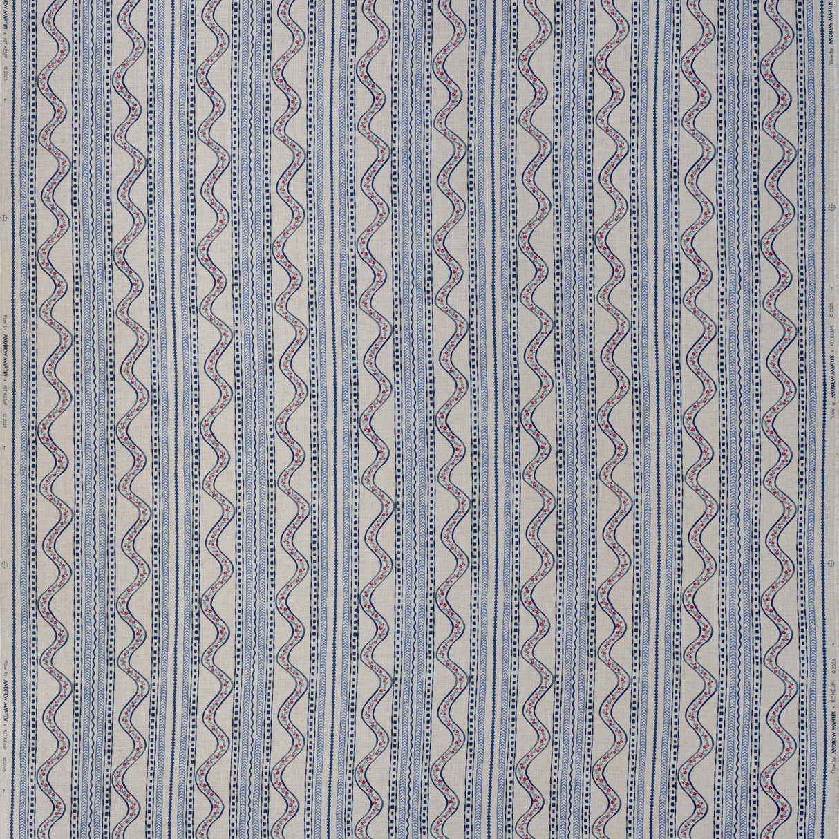 Andrew Martin FLOW DENIM Fabric