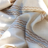 Andrew Martin RHUBARB STONE/SKY Fabric