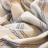 Andrew Martin RHUBARB CLOUD/STONE Fabric