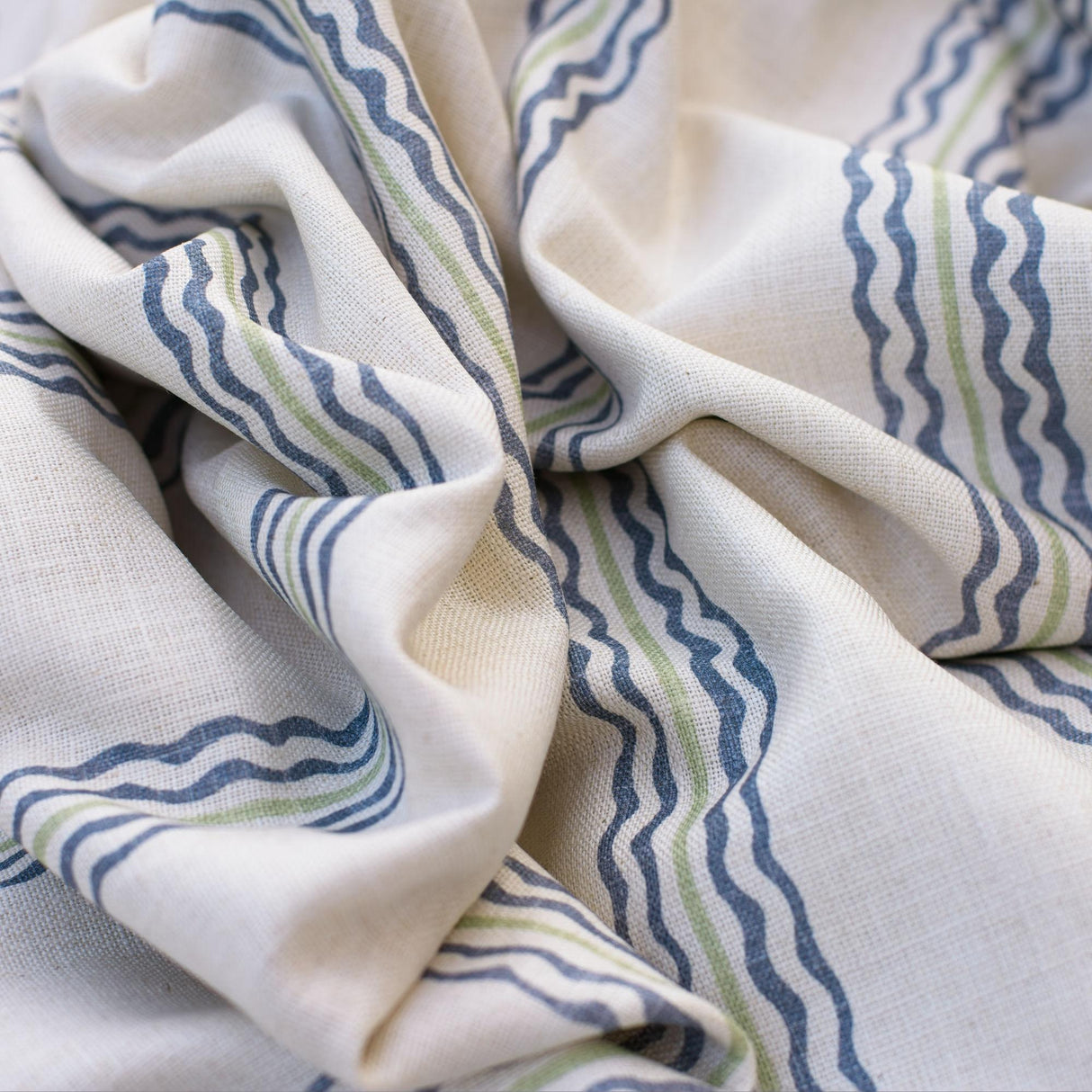 Andrew Martin RHUBARB IRIS Fabric