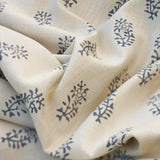 Andrew Martin THYME IRIS ON LINEN Fabric