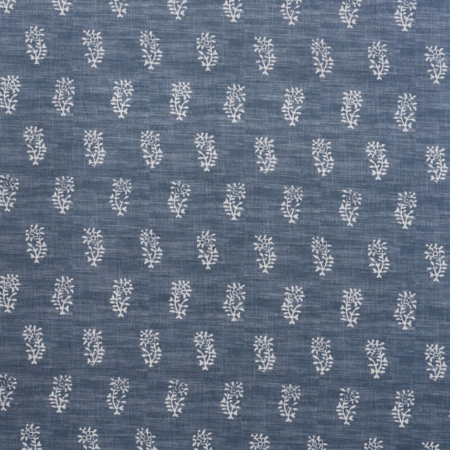 Andrew Martin THYME LINEN ON IRIS Fabric