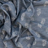 Andrew Martin THYME LINEN ON IRIS Fabric