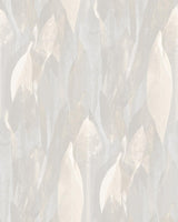 Candice Olson Shimmering Canopy Light Grey Botanical Wallpaper