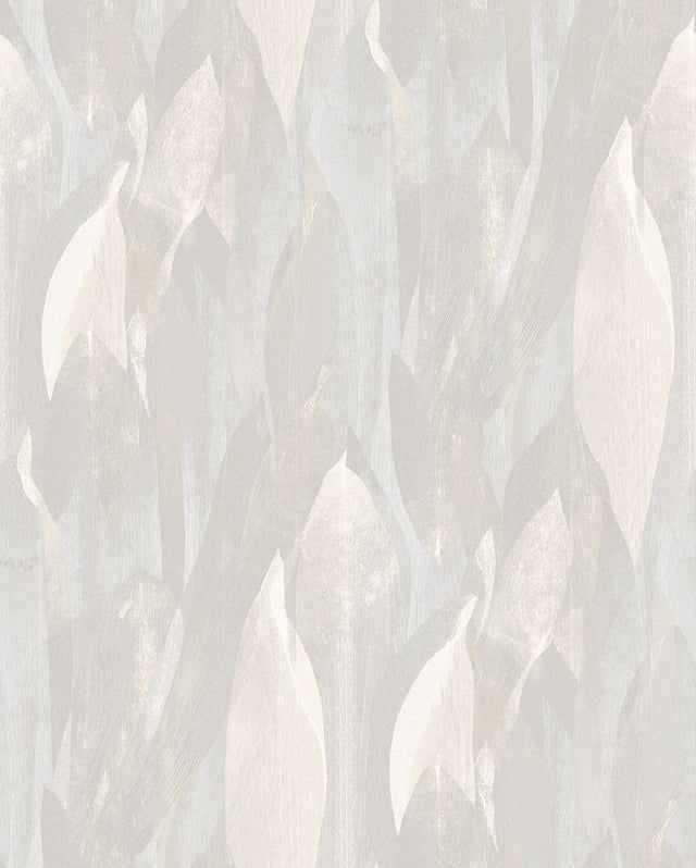 Candice Olson Shimmering Canopy Light Grey Botanical Wallpaper