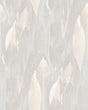 Candice Olson Shimmering Canopy Light Grey Botanical Wallpaper
