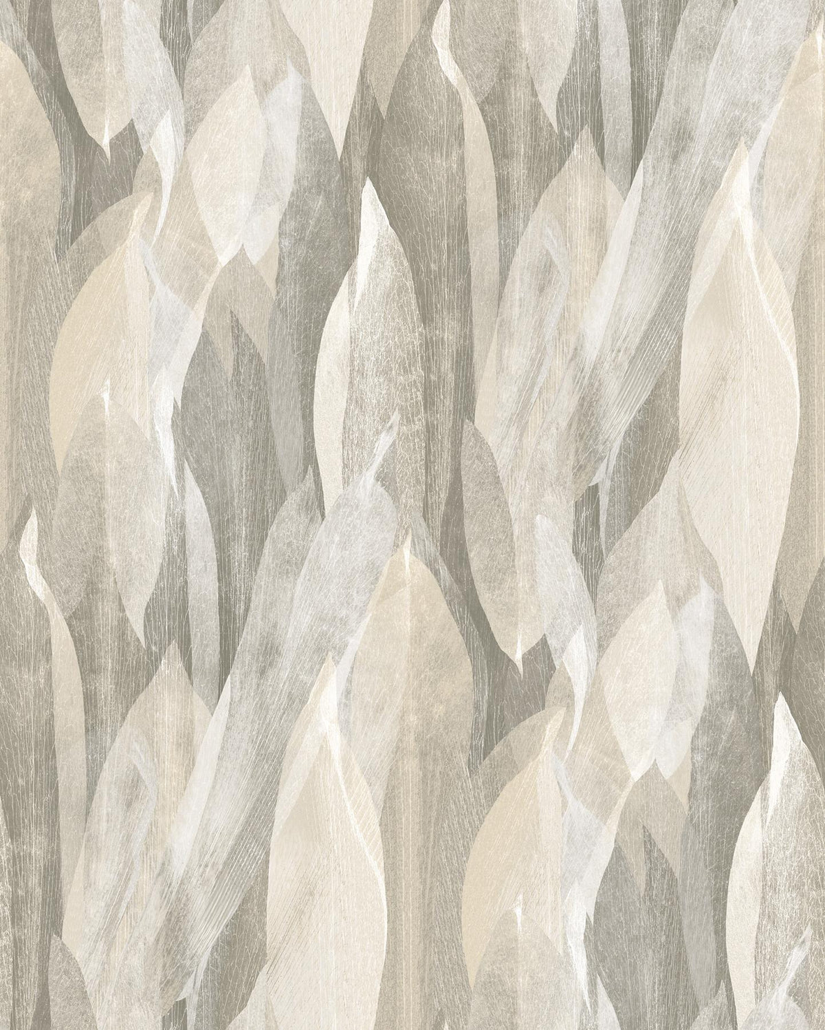 Candice Olson Shimmering Canopy Neutral Botanical Wallpaper