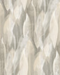 Candice Olson Shimmering Canopy Neutral Botanical Wallpaper