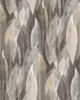Candice Olson Shimmering Canopy Charcoal Botanical Wallpaper