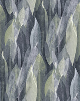 Candice Olson Shimmering Canopy Indigo Botanical Wallpaper