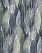 Candice Olson Shimmering Canopy Indigo Botanical Wallpaper