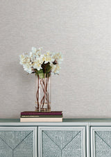 Candice Olson Tide Water Light Grey Textured Wallpaper