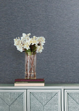 Candice Olson Tide Water Dark Blue Textured Wallpaper