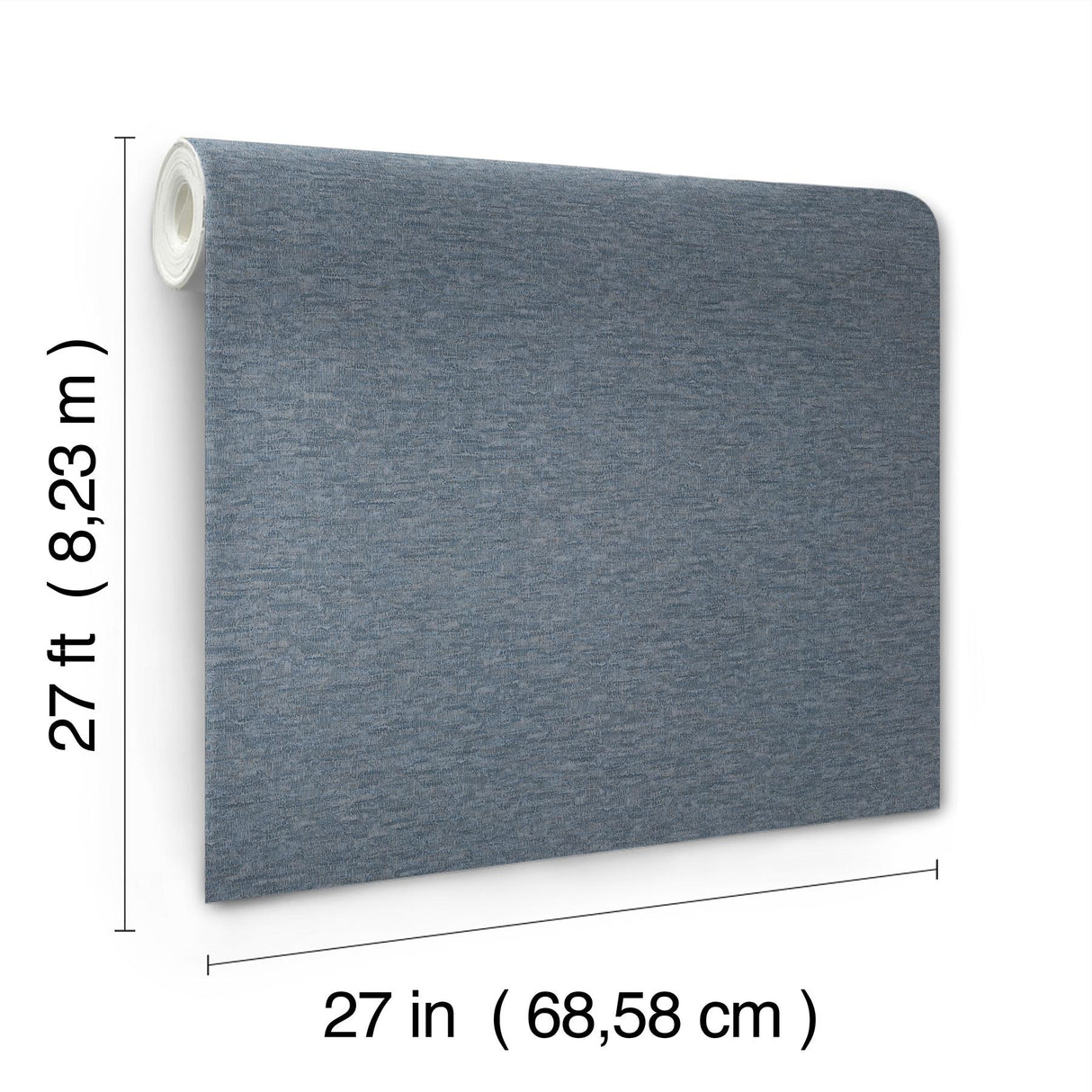 Candice Olson Tide Water Dark Blue Textured Wallpaper
