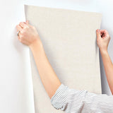 Candice Olson Tide Water Cream Textured Wallpaper