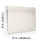 Candice Olson Tide Water Cream Textured Wallpaper