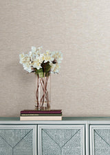 Candice Olson Tide Water Taupe Textured Wallpaper