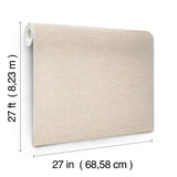 Candice Olson Tide Water Khaki Textured Wallpaper