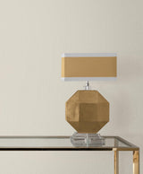 Candice Olson Ripple Effect Beige Petite Ogee Wallpaper