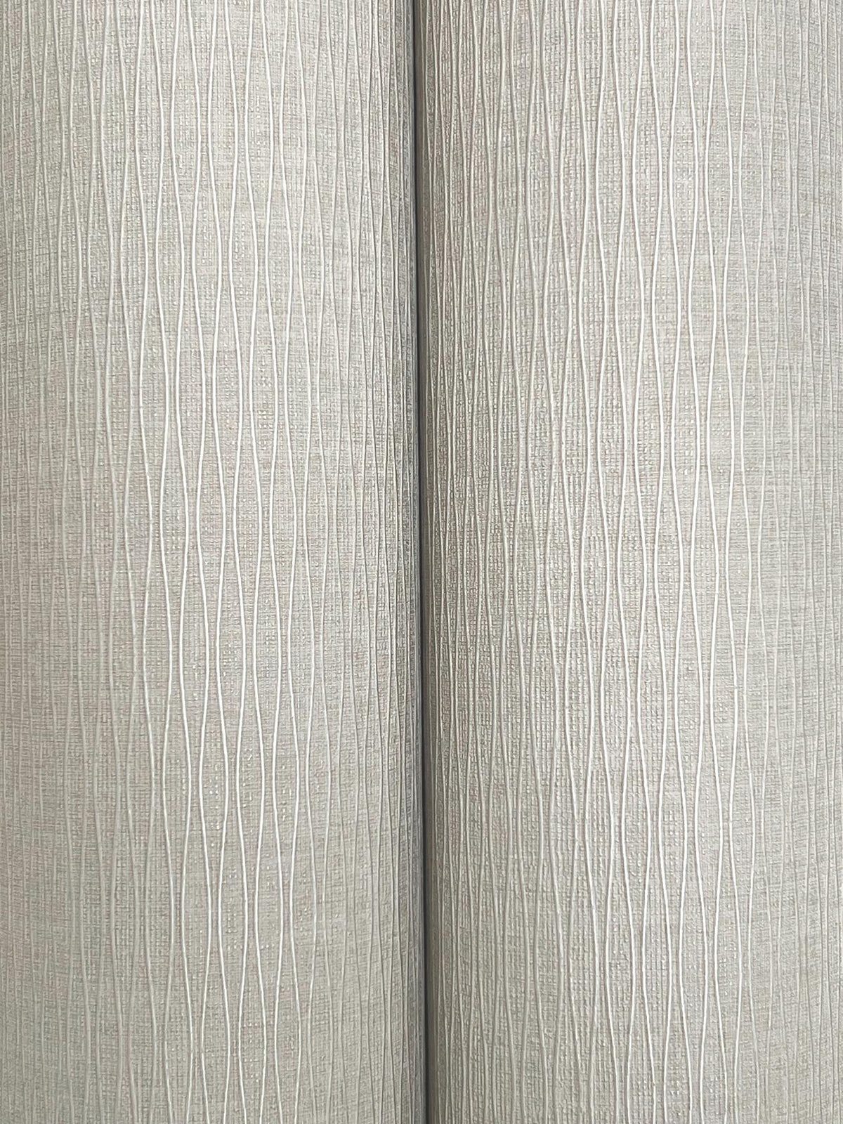 Candice Olson Ripple Effect Taupe Petite Ogee Wallpaper