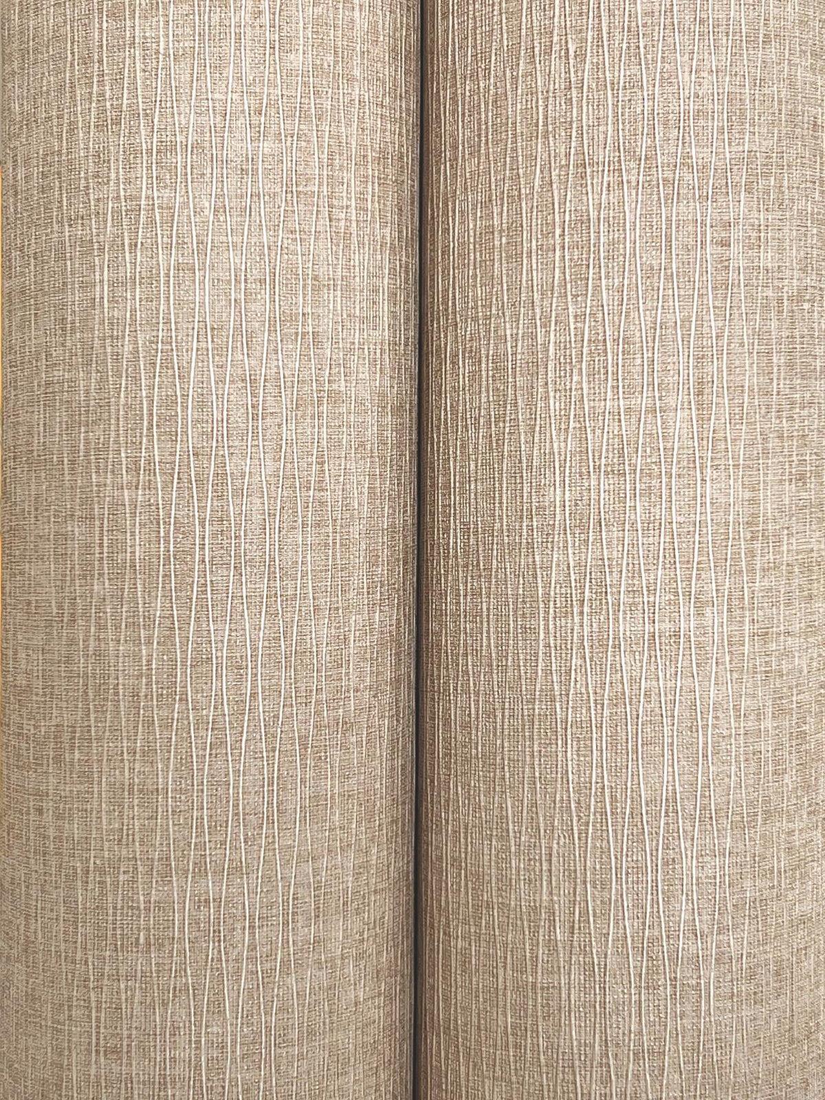 Candice Olson Ripple Effect Light Brown Petite Ogee Wallpaper