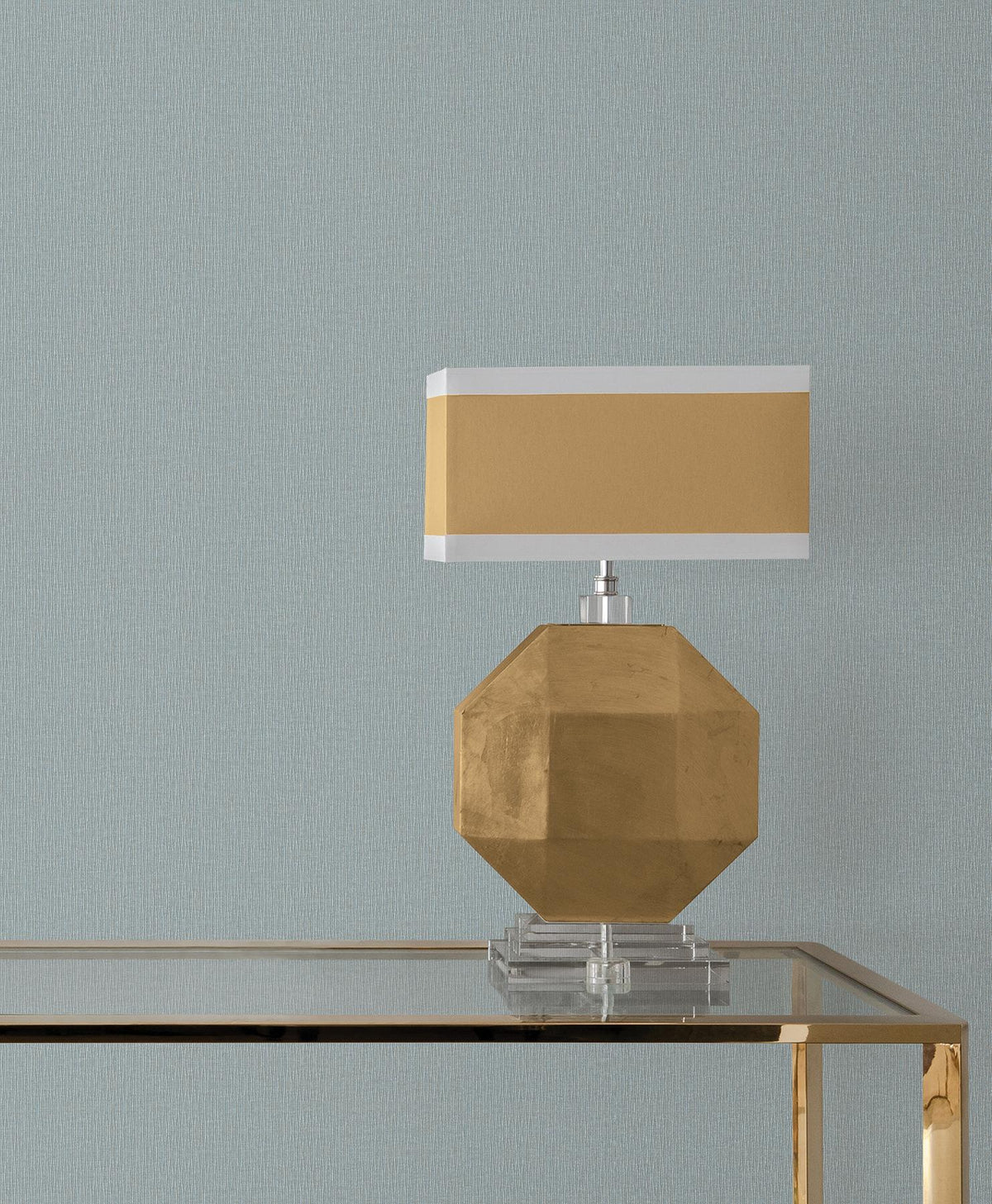 Candice Olson Ripple Effect Light Blue Petite Ogee Wallpaper