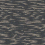 Candice Olson Foundations Charcoal Striated Wallpaper
