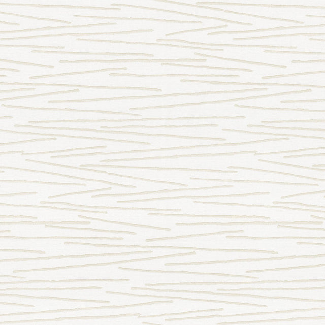 Candice Olson Foundations White Striated Wallpaper