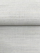 Candice Olson Drift Weave Light Grey Textured Wallpaper