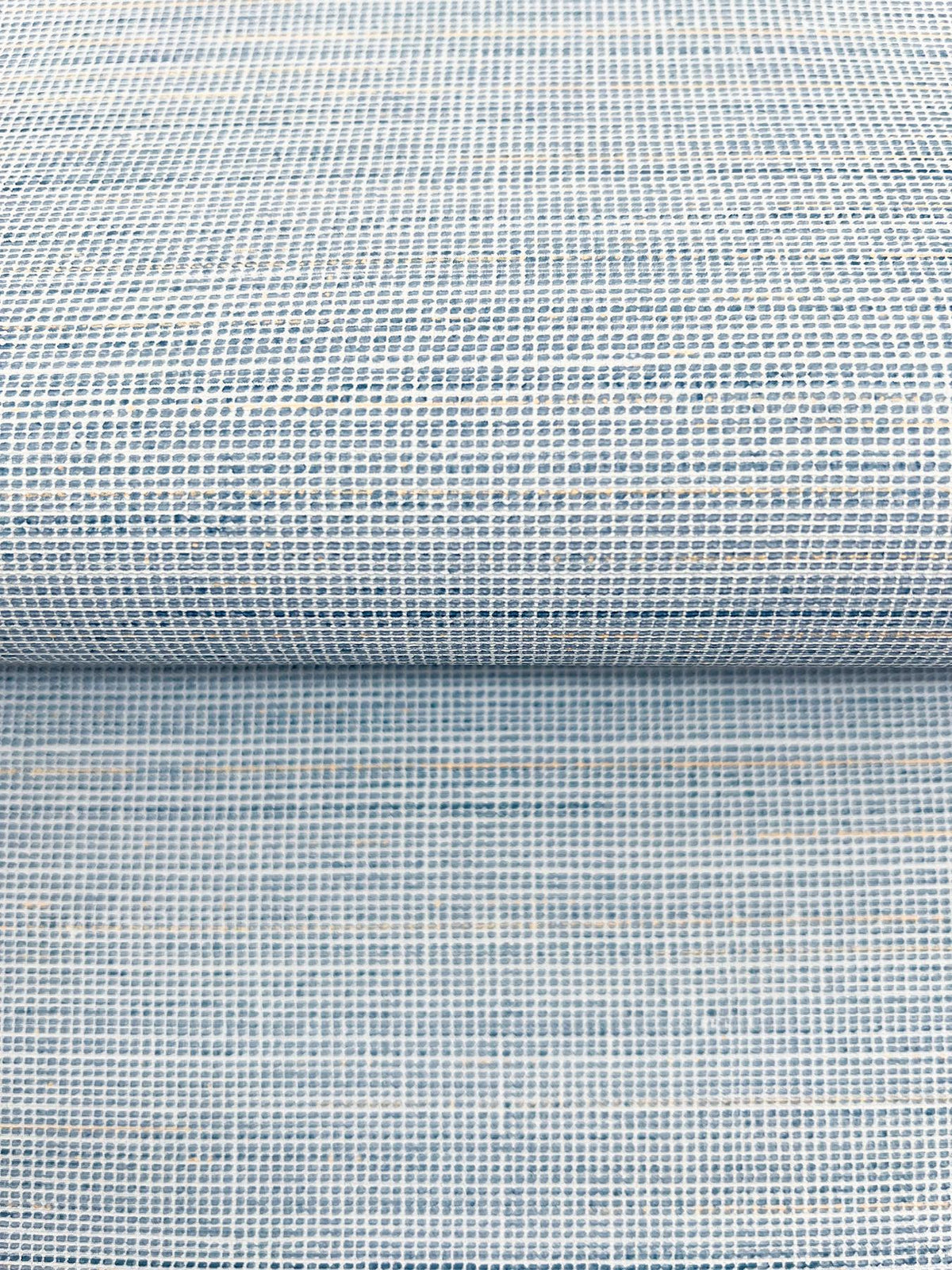 Candice Olson Drift Weave Blue Textured Wallpaper