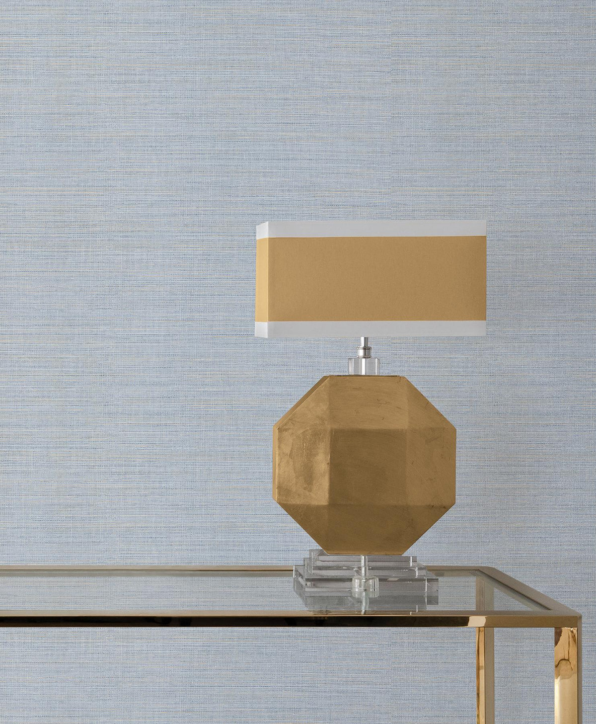 Candice Olson Drift Weave Blue Textured Wallpaper