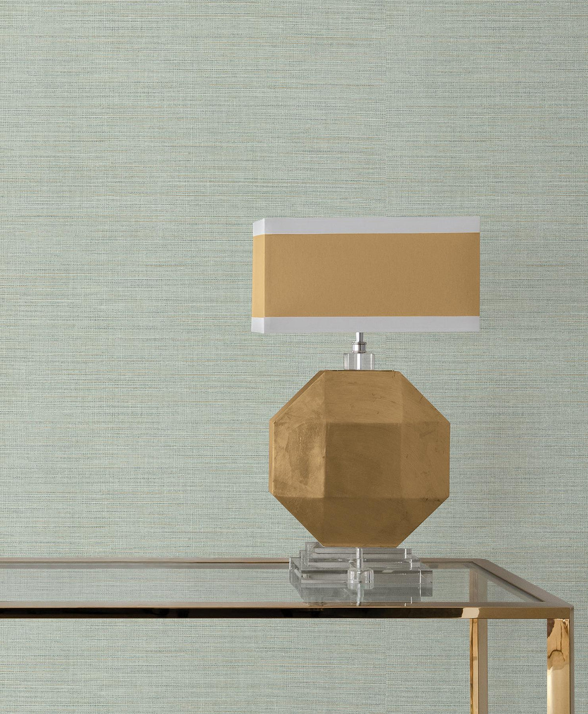 Candice Olson Drift Weave Aqua Textured Wallpaper
