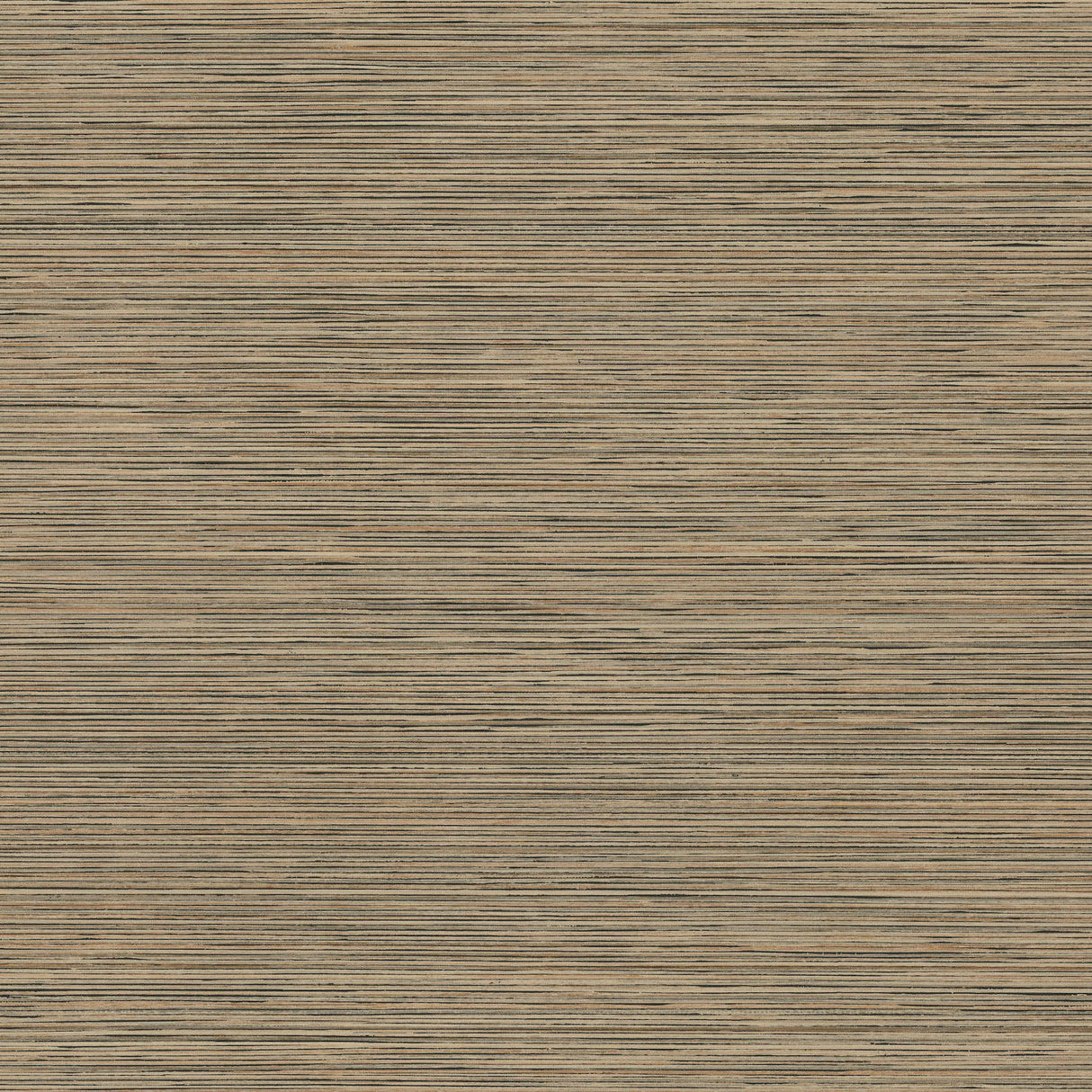 Candice Olson Stacked Bamboo Chestnut Stripe Wallpaper