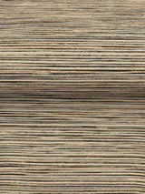 Candice Olson Stacked Bamboo Chestnut Stripe Wallpaper