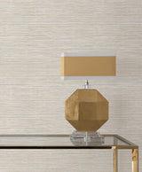 Candice Olson Stacked Bamboo Silver Stripe Wallpaper
