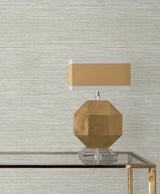 Candice Olson Stacked Bamboo Off-White Stripe Wallpaper