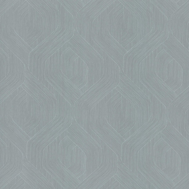 Candice Olson Infinity Slate Ogee Wallpaper