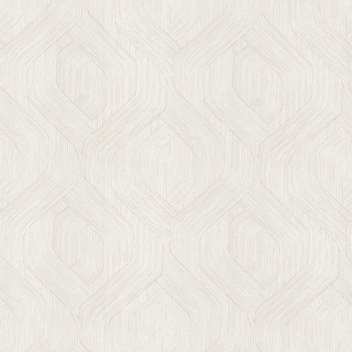 Candice Olson Infinity Cream Ogee Wallpaper